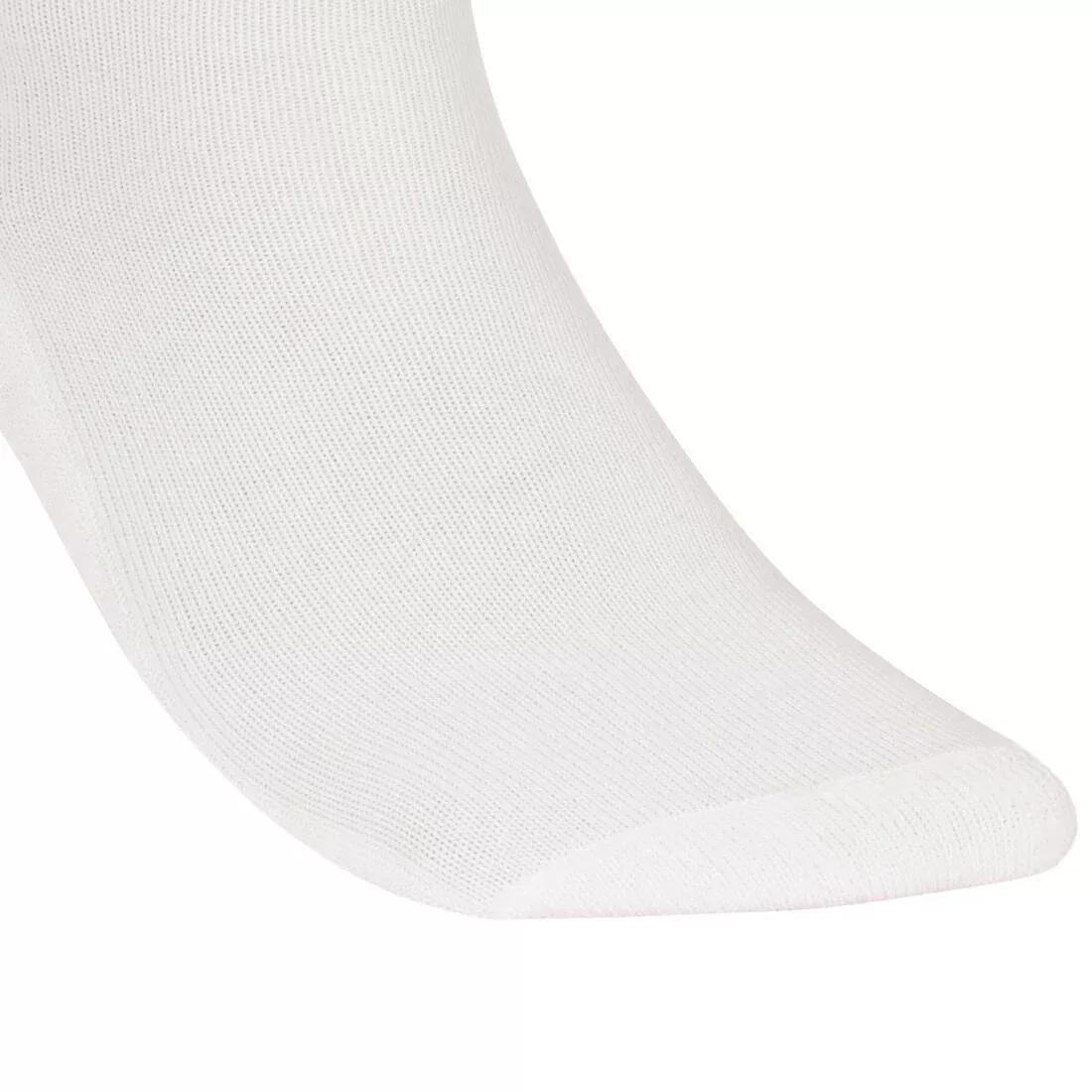 Basic High Tennis Socks Tri-Pack - White, No Color, large image number 3