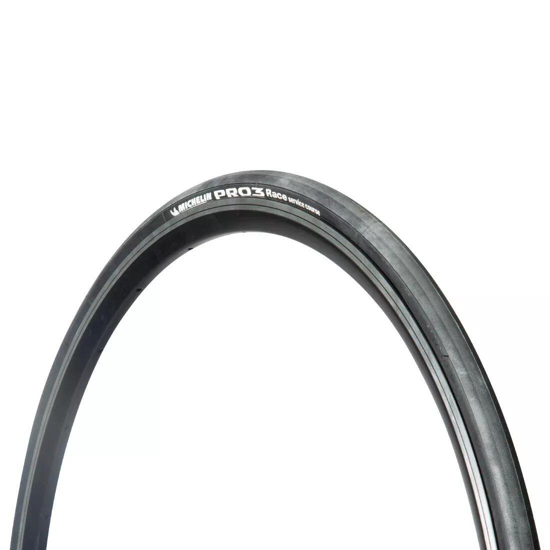 Pro3 Race Road Bike Tyre 700x23, No Color, large image number 0