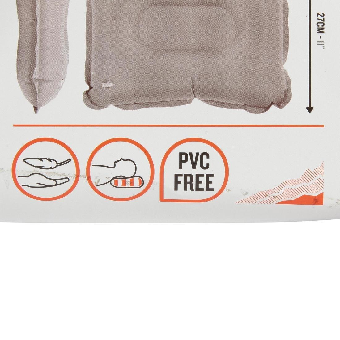 Air Basic Inflatable Camping Pillow, Black, No Color, large image number 8