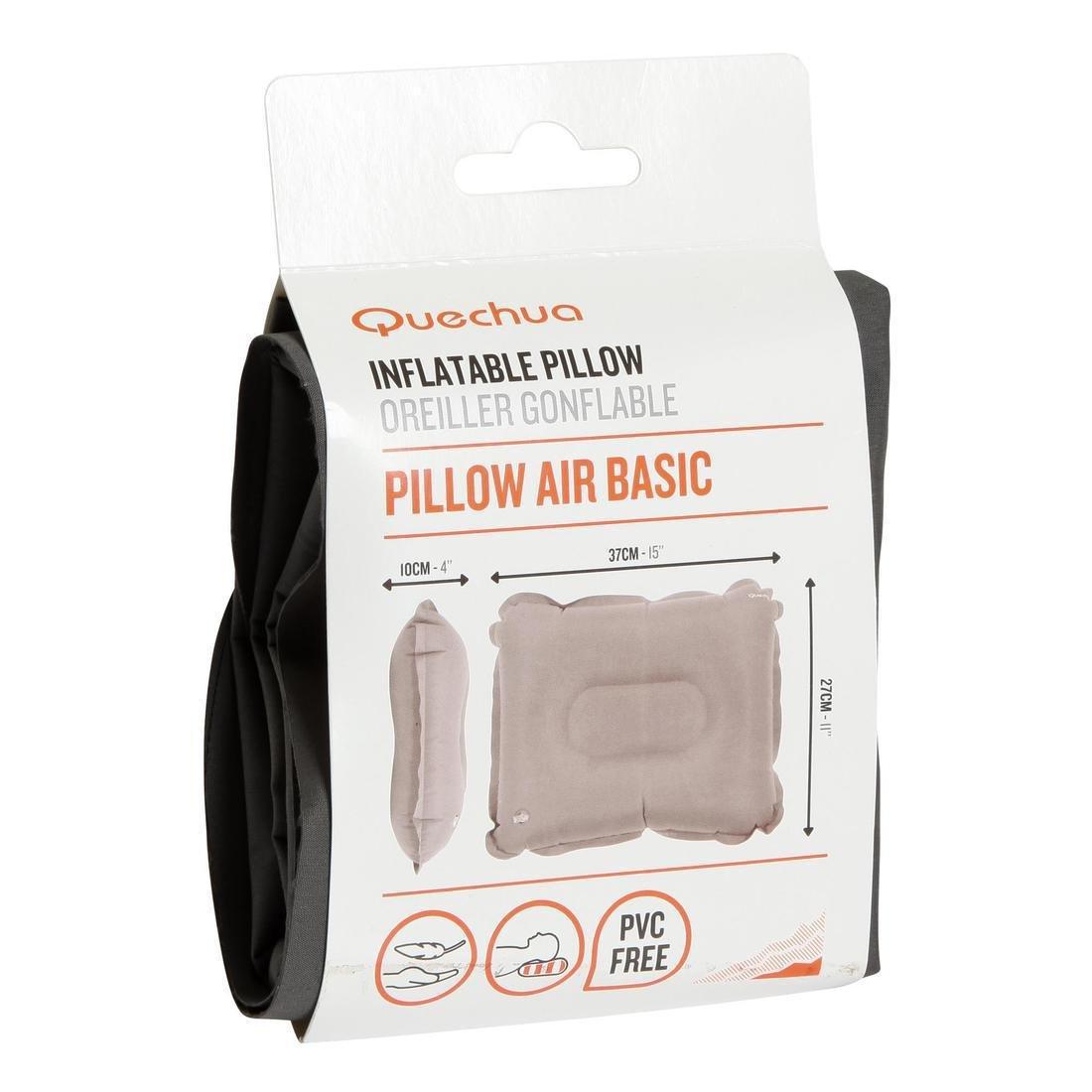 Air Basic Inflatable Camping Pillow, Black, No Color, large image number 9