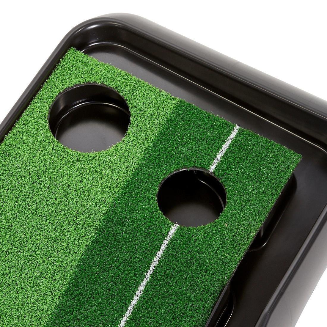 INESIS - Golf Putting Mat With Ball Return, Green