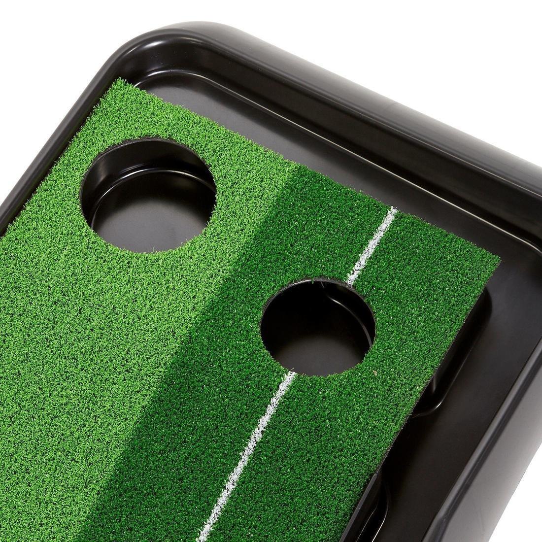 Golf Putting Mat With Ball Return, Green, No Color, large image number 5
