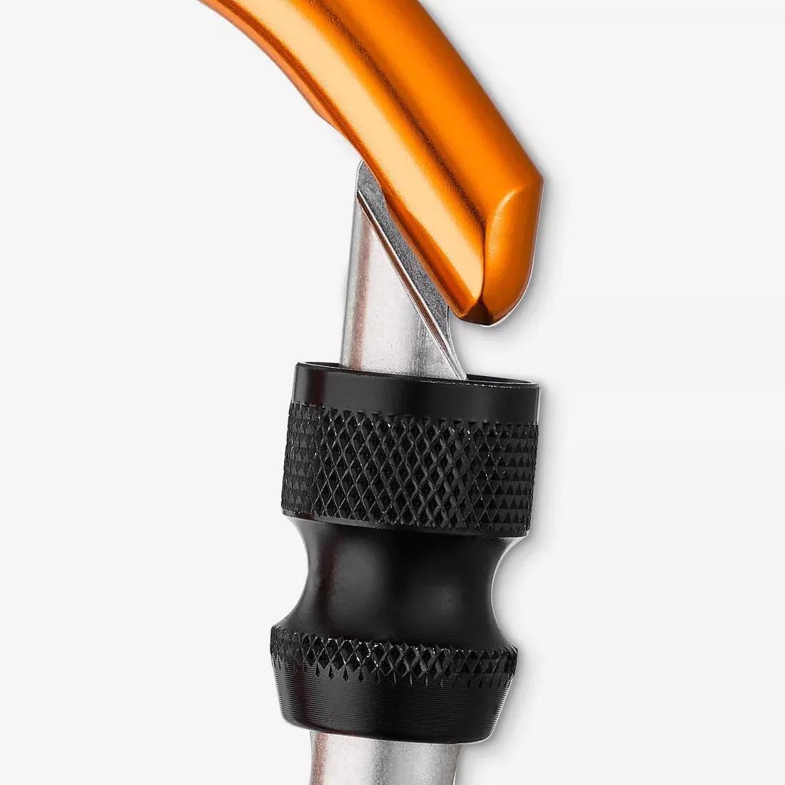 Screw Snap Hook For Climbing And Mountaineering - Spider Hms, Orange, 5401_000, medium