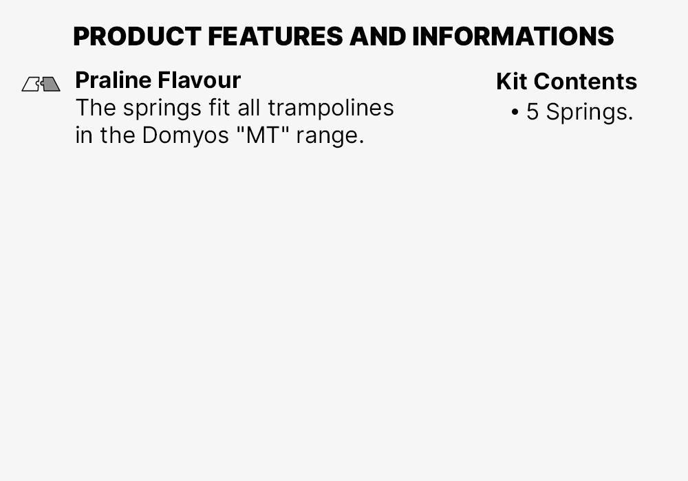 Mt Trampoline Spring Kit, Silver, No Color, medium