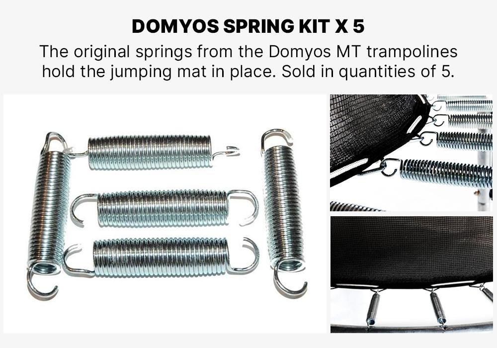 Mt Trampoline Spring Kit, Silver, No Color, medium