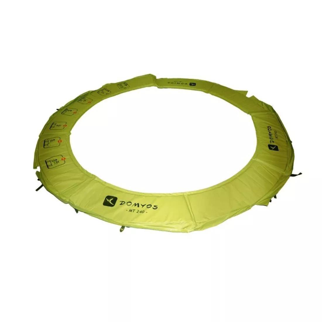 Curved Spring Protection Foam Spare Part for MT 240 Trampoline, No Color, large image number 0