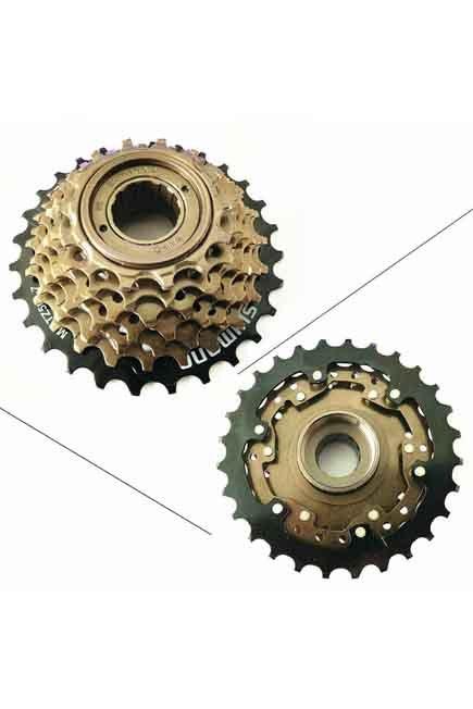 Screw-On Freewheel 7-Speed 14x28 TZ500, No Color, large image number 1