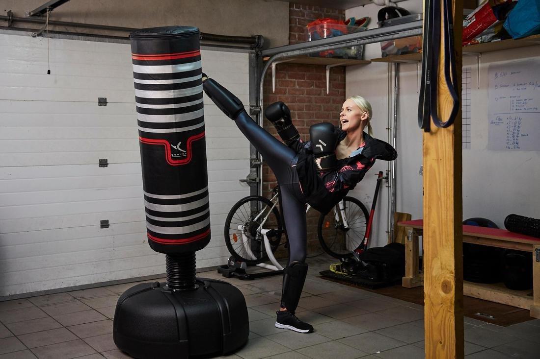 Free-Standing Punching Bag, Black, No Color, large image number 8
