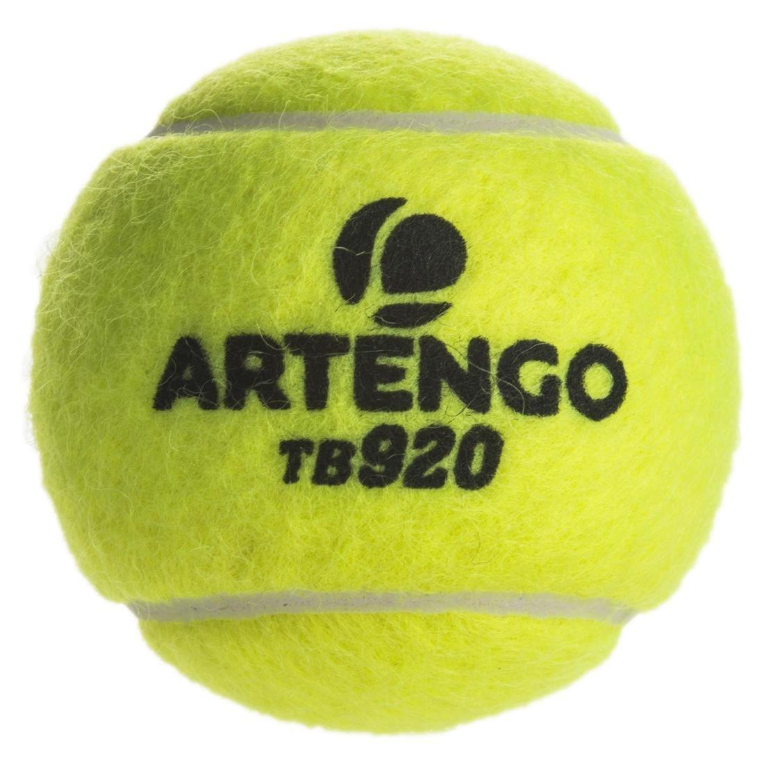 Versatile Tennis Ball Tb 4-Pack, Yellow, No Color, large image number 2