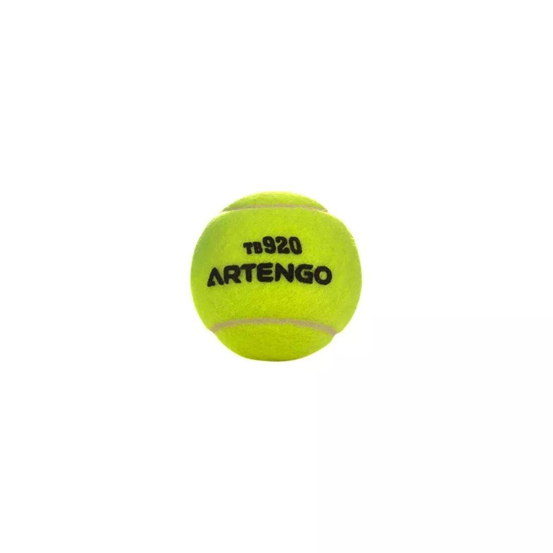 Versatile Tennis Ball Tb 4-Pack, Yellow, No Color, large image number 10