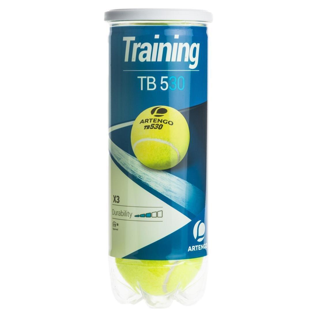 ARTENGO - Tennis Balls 4-Pack - Tb530, Yellow