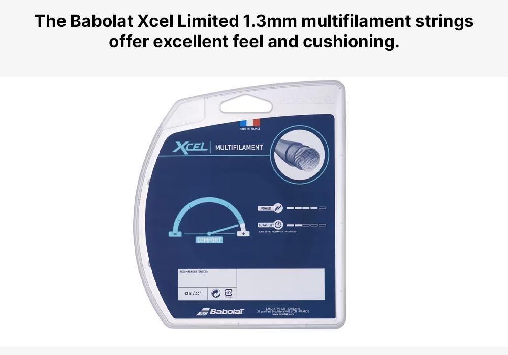 Xcel Limited Multifilament Tennis String, White, No Color, large image number 9