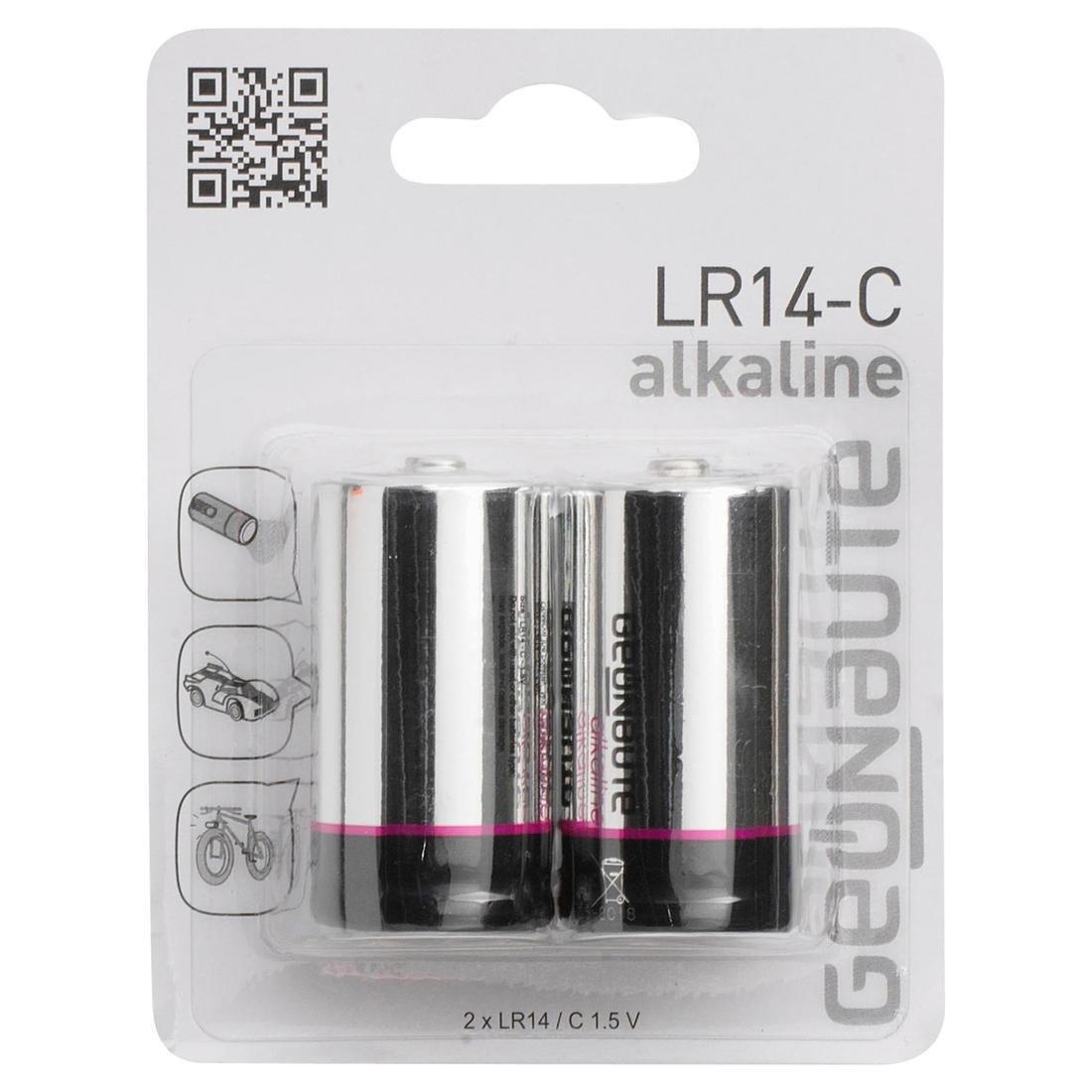 Pack Of 2 Lr14-C 1.5V Batteries, No Color, large image number 0