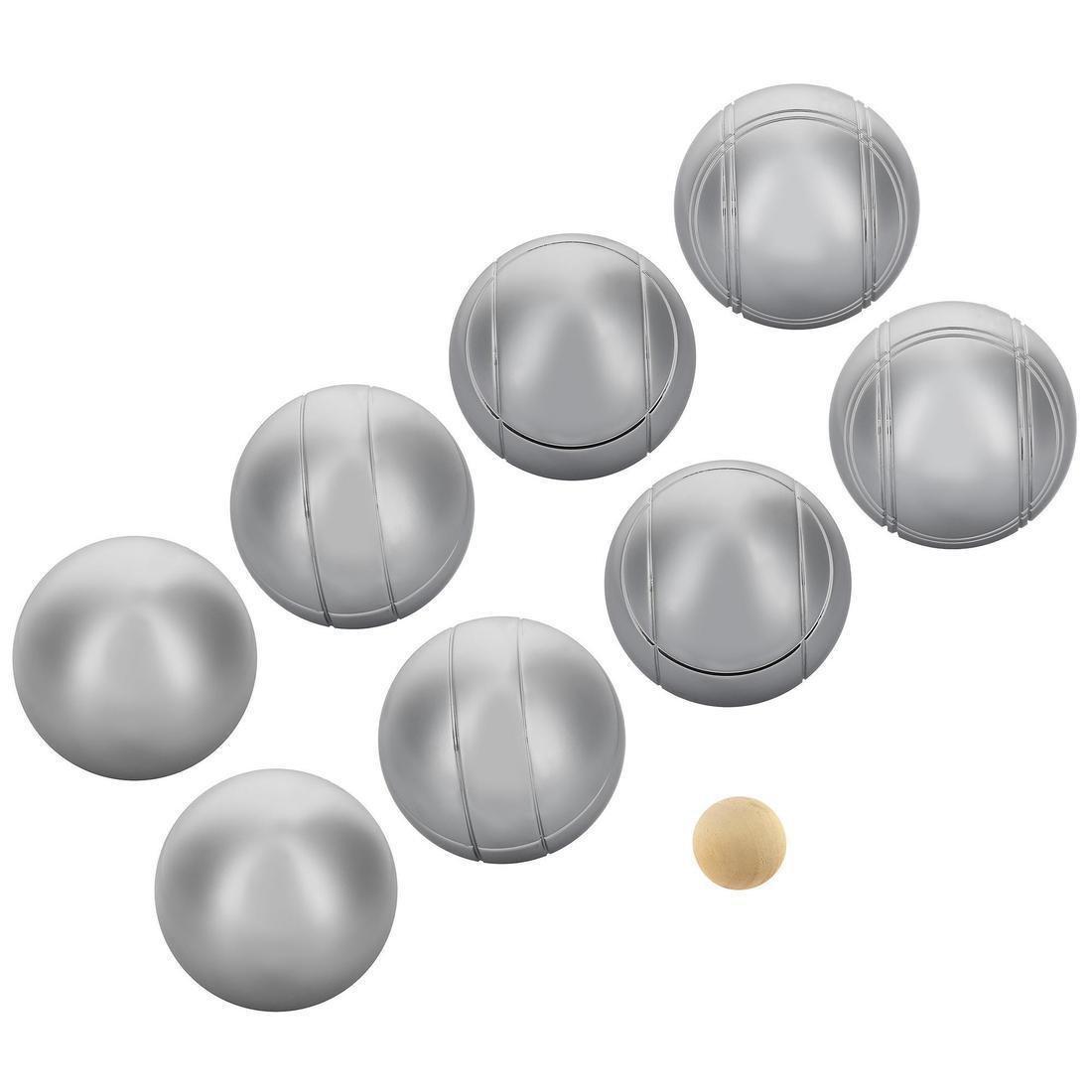 Set Of 8 Recreational Petanque Boules, No Color, large image number 1