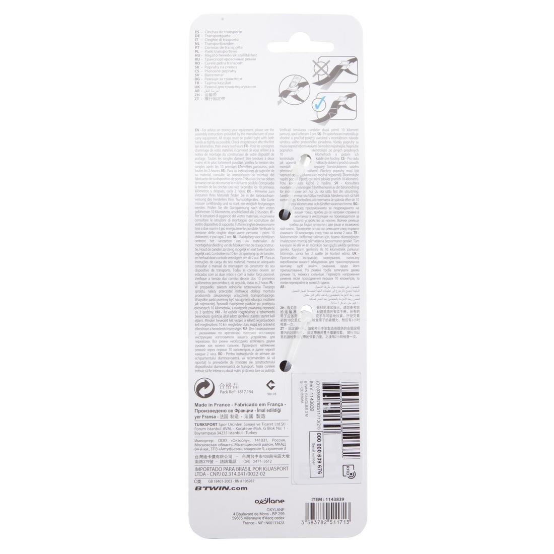 Tightening Strap Kit, Black, No Color, large image number 7