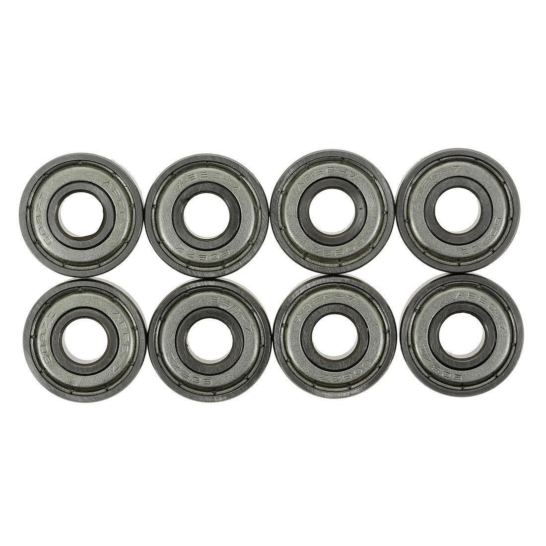 Abec 7 Inline Skate Skateboard And Scooter Bearings 8-Pack, Black, No Color, large image number 3