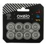OXELO - Abec 7 Inline Skate Skateboard And Scooter Bearings 8-Pack, Black