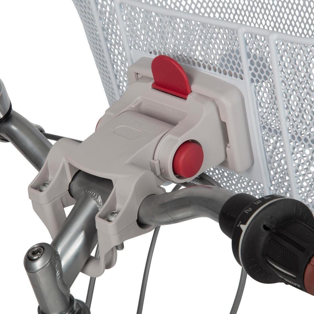 Metal Kids Bike Basket, White, No Color, large image number 2