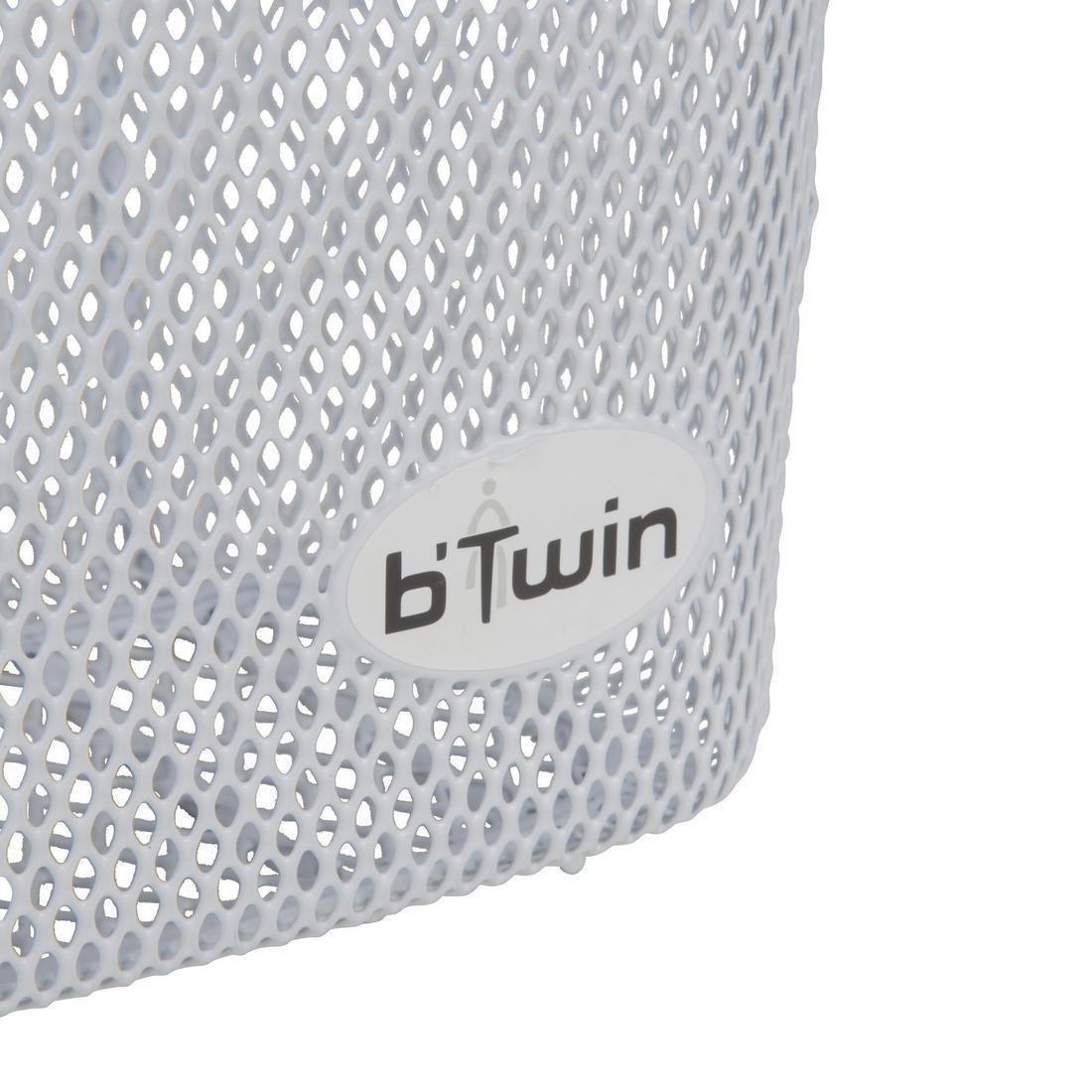 Metal Kids Bike Basket, White, No Color, large image number 6