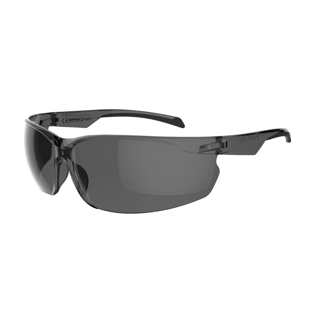 BLACK ST 100 Adult MTB Sunglasses Category 3 - Grey, No Color, medium