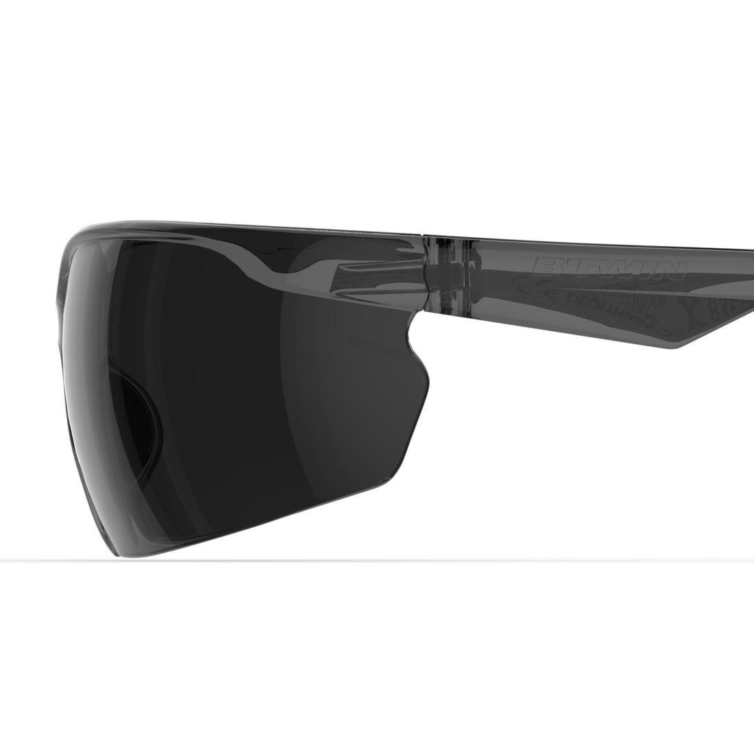 BLACK ST 100 Adult MTB Sunglasses Category 3 - Grey, No Color, large image number 4
