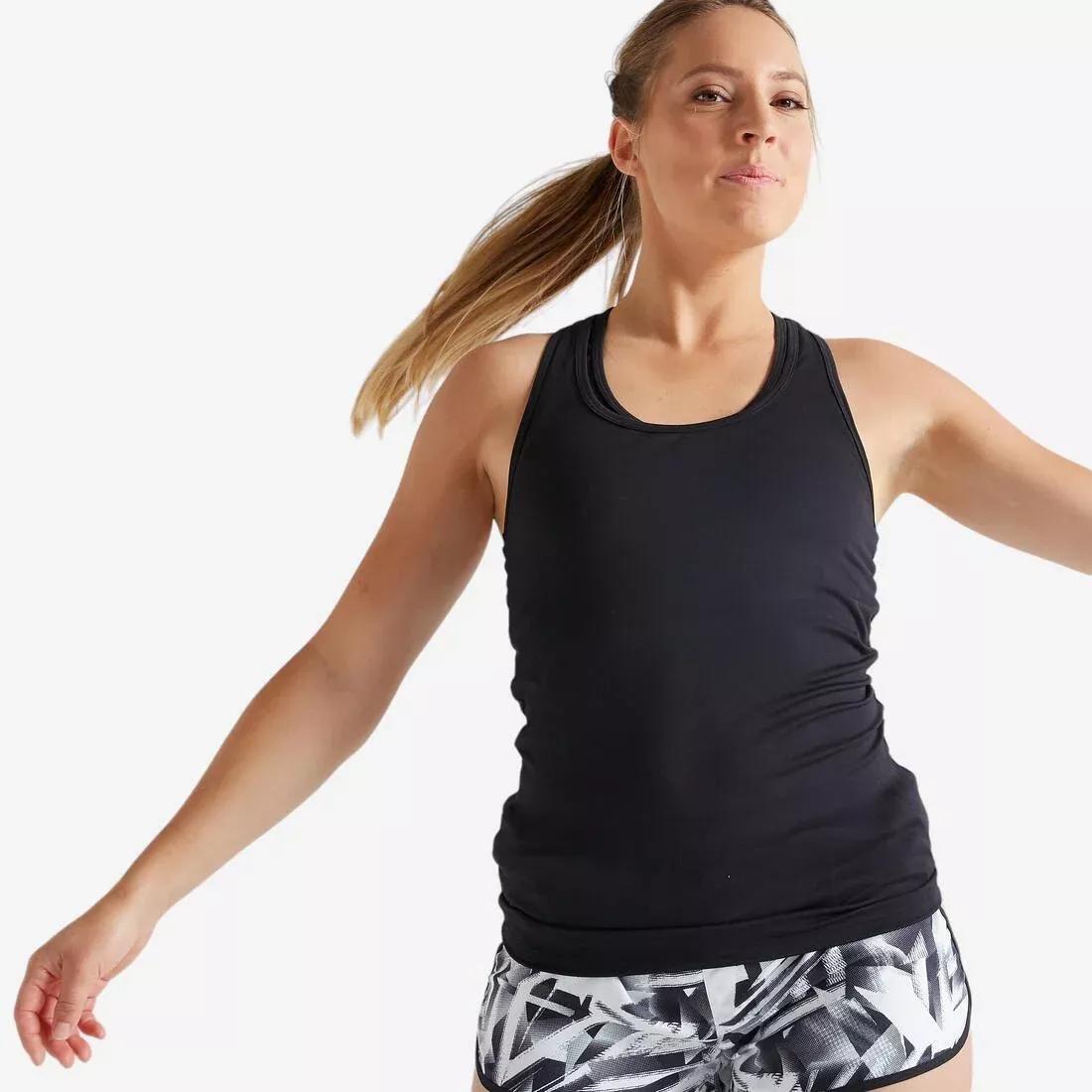 Muscle Back Fitness Tank Top My Top, Black, No Color, medium