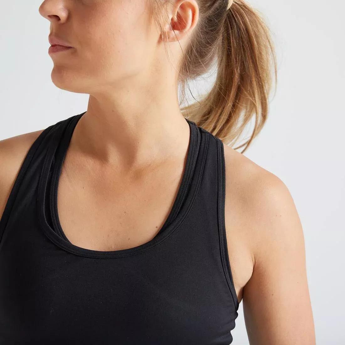 Muscle Back Fitness Tank Top My Top, Black, , large image number 8