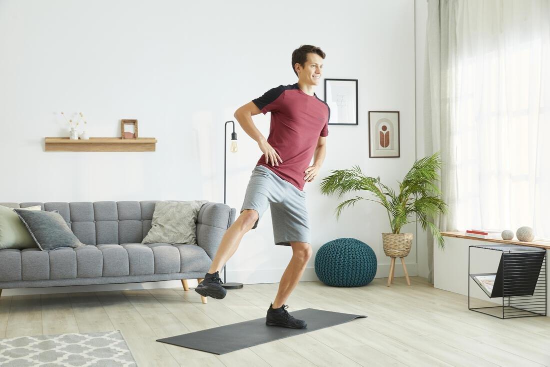 Fitness Floor Mat, Black, No Color, large image number 6