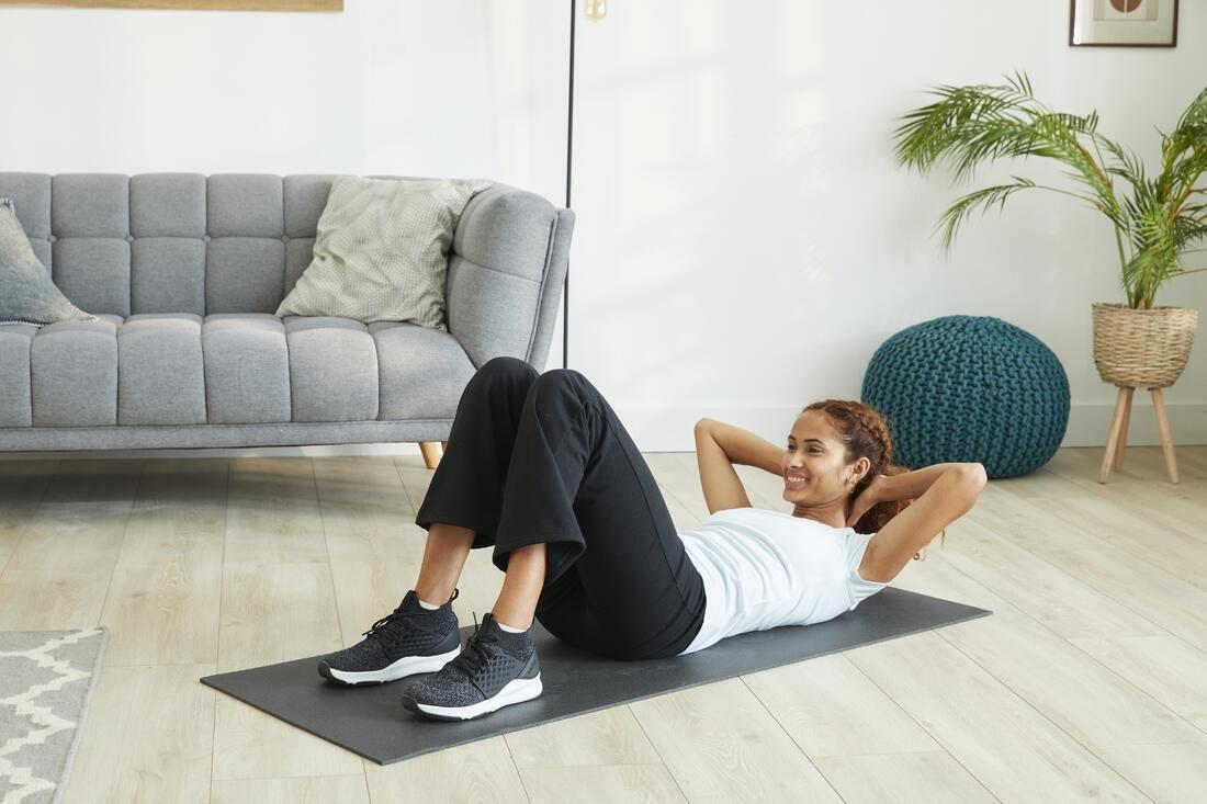 Fitness Floor Mat, Black, No Color, large image number 9