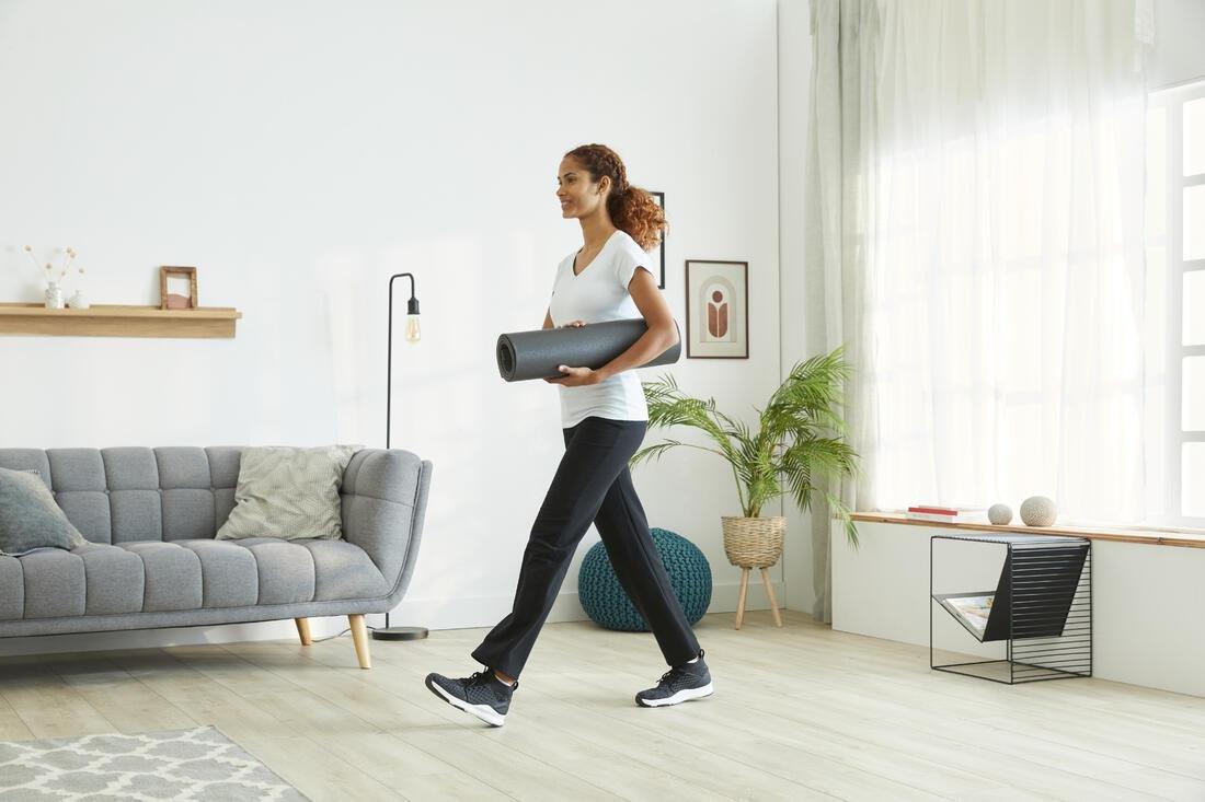 Fitness Floor Mat, Black, No Color, large image number 11