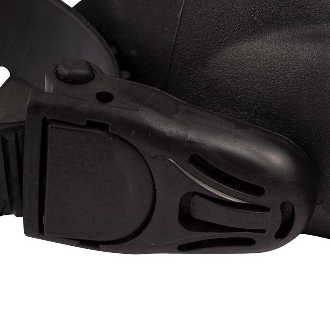 Cressi Palau SAF Snorkelling Fins, Black / Yellow, No Color, large image number 7