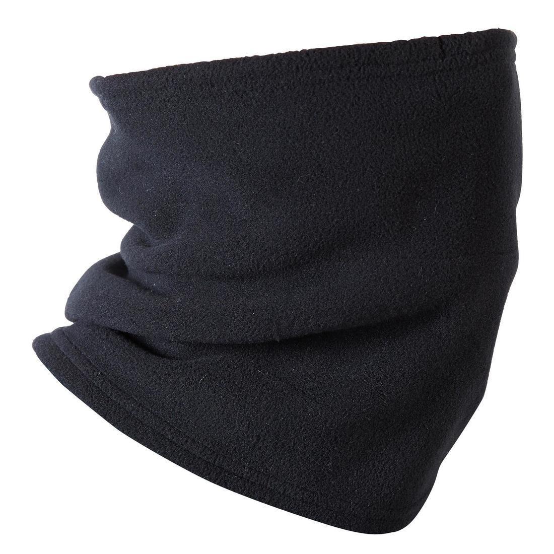 Winter Cycling Fleece Neck Warmer - 100, Black, No Color, large image number 1
