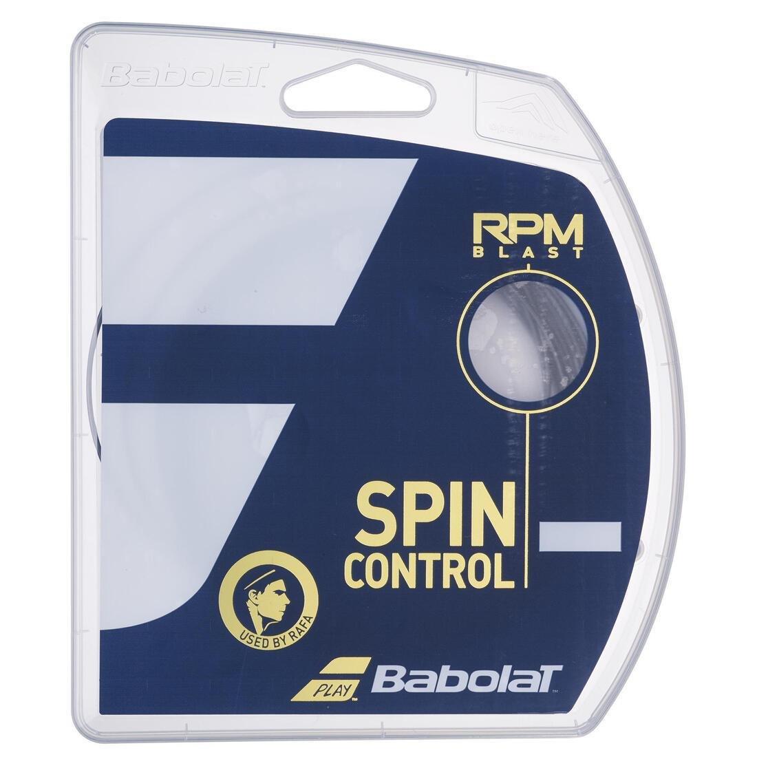 BABOLAT - Monofilament Tennis String Rpm Blast, Black