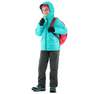 QUECHUA - Kids Warm Waterproof Hiking Boots - Sh500 Warm High Laces, Black