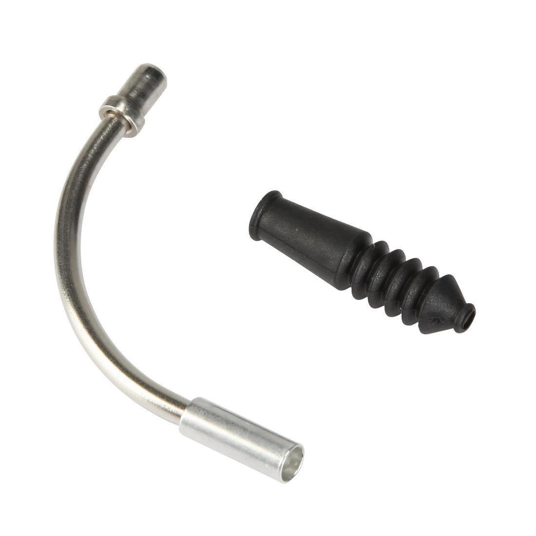 V-Brake Pipe And Boot, Silver, No Color, large image number 1