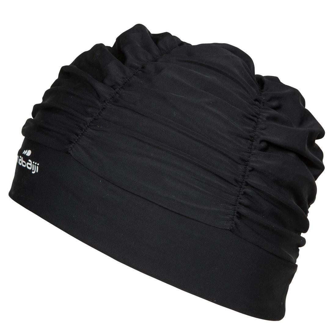Mesh Swimming Cap, Black, No Color, large image number 2