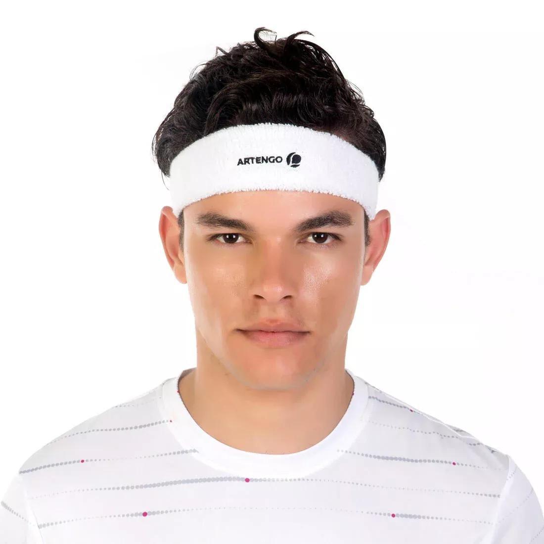 ARTENGO - Tennis Headband - Tb 100, White