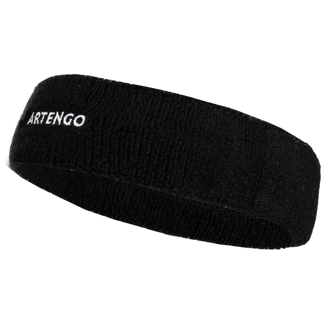 ARTENGO - Tennis Headband - Tb 100, Black