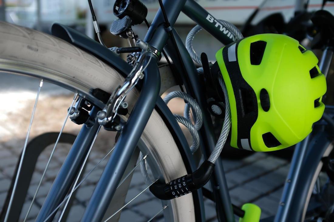 Bike Accessories Combination Cable Lock 120, Grey, No Color, large image number 6