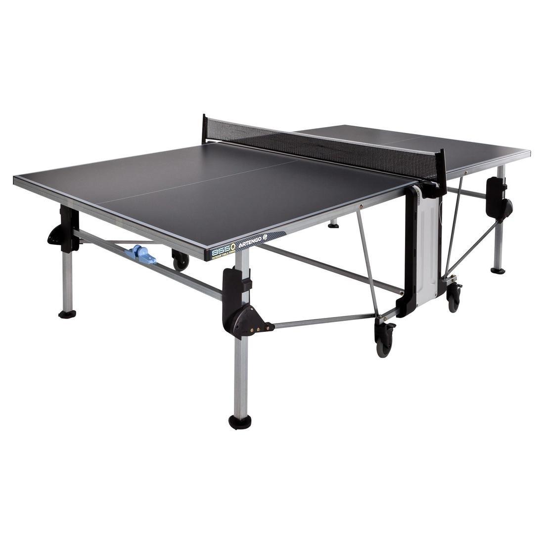 ARTENGO - Posts For Ft855 O And Ft877 O Table Tennis Tables, Black