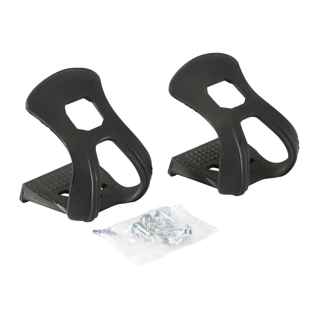 Strapless Bike Toe-Clips, No Color, large image number 0