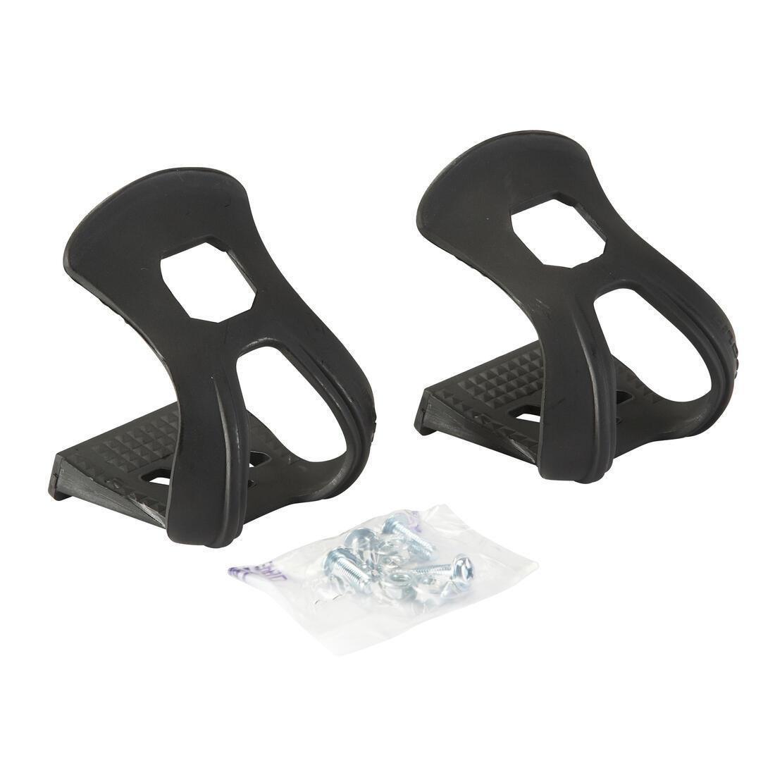 Strapless Bike Toe-Clips, No Color, large image number 1
