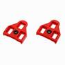 BTWIN - Delta Compatible Road Cleats, Red