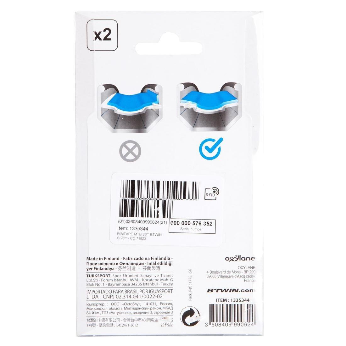 Etrto 20-559 To 20-584 Rim Tape, No Color, large image number 5
