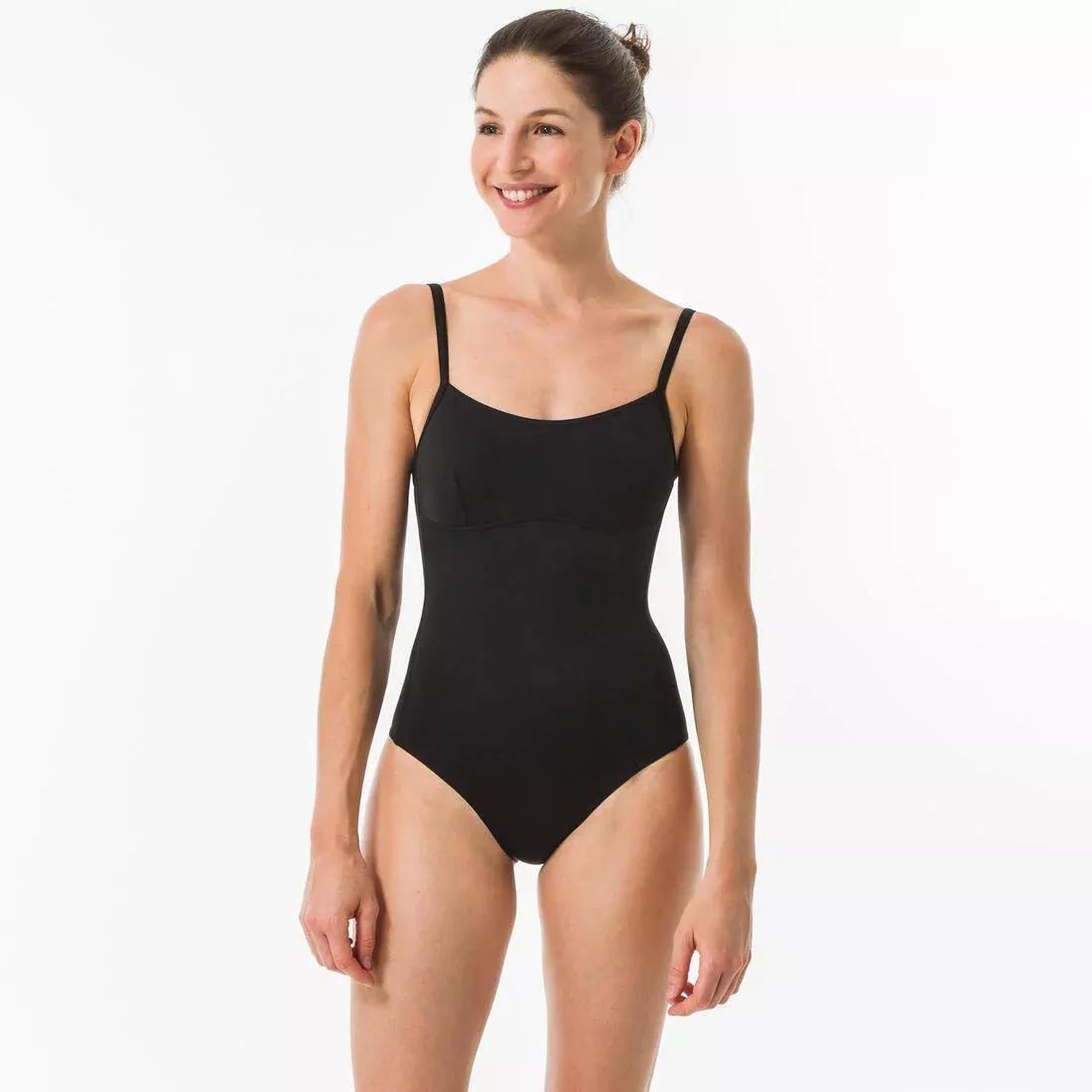 1-Piece Women Swimsuit Cloe Adjustable X Or U Shaped Back, Black, No Color, large image number 0