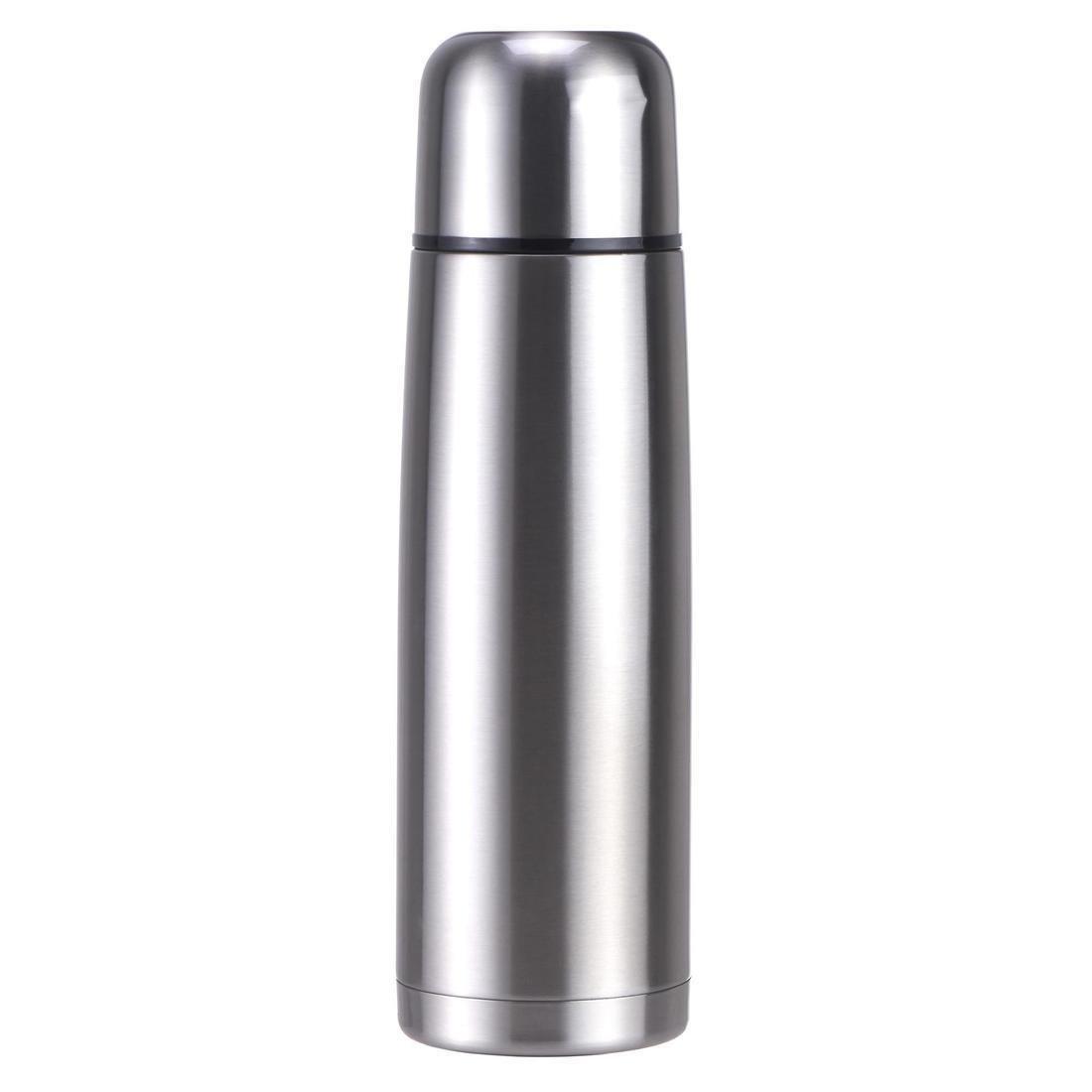 Stainless Steel Isothermal Metal Hiking Bottle, Grey, No Color, large image number 5
