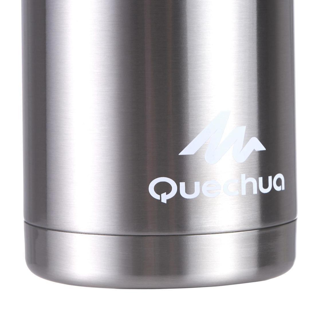 Stainless Steel Isothermal Metal Hiking Bottle, Grey, No Color, large image number 6