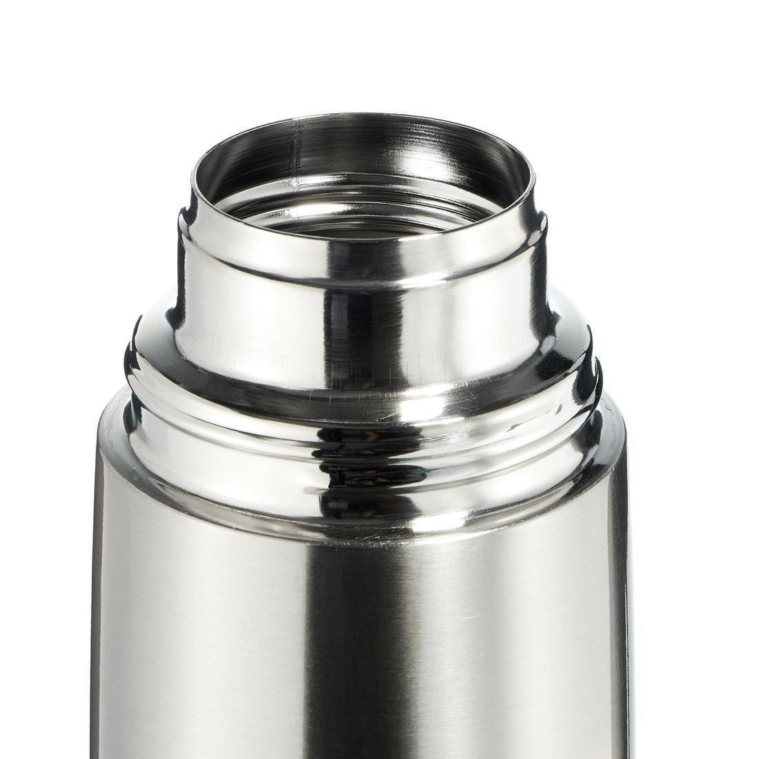 Stainless Steel Isothermal Metal Hiking Bottle, Grey, No Color, large image number 8