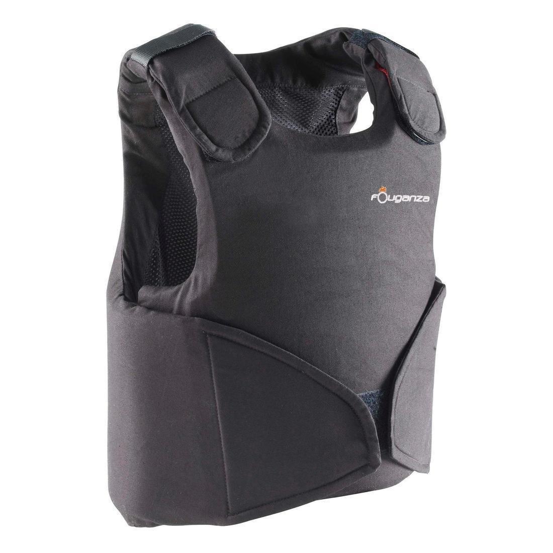 Safety 100 Children's Horse Riding Body Protector, Black, No Color, medium