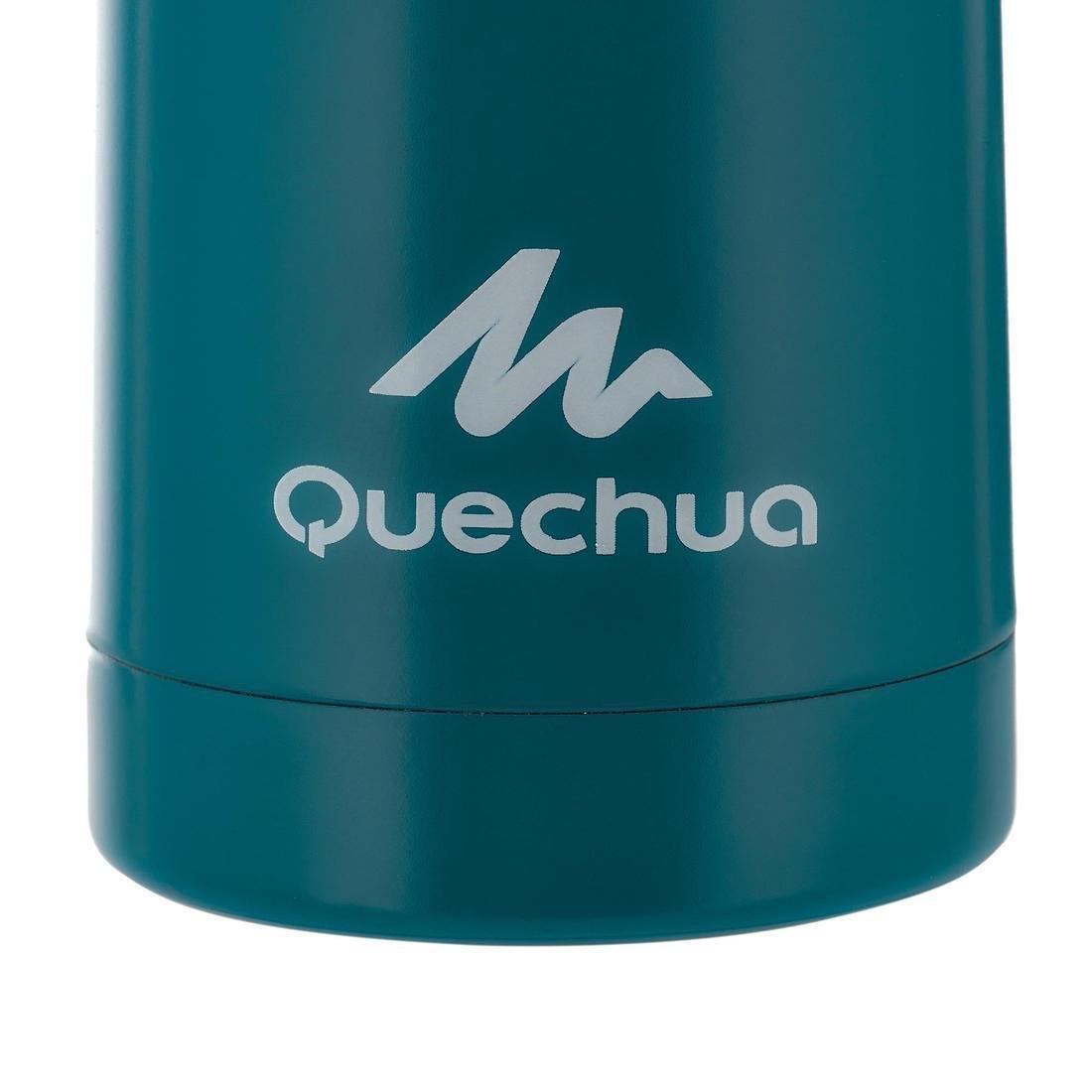 QUECHUA - Stainless Steel Isothermal Bottle, Grey